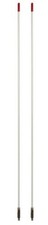 2 WHITE FRANCIS 5.5' FIBERGLASS ANTENNA CB 26,CB26 HOTROD 300-CB26w 5.5 FEET