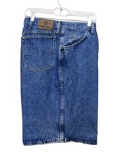 Wrangler Jean Shorts 44 Blue Denim 5 Pocket Flat Front Inseam 9 100 Cotton