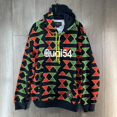 Air Jordan Quai 54 Pullover Fleece Hoodie Men’s Size Medium FJ6982-010 