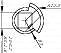1X CONTROL, HEADLIGHT RANGE ADJUSTMENT BOSCH 0 132 801 141 - Picture 6 of 10