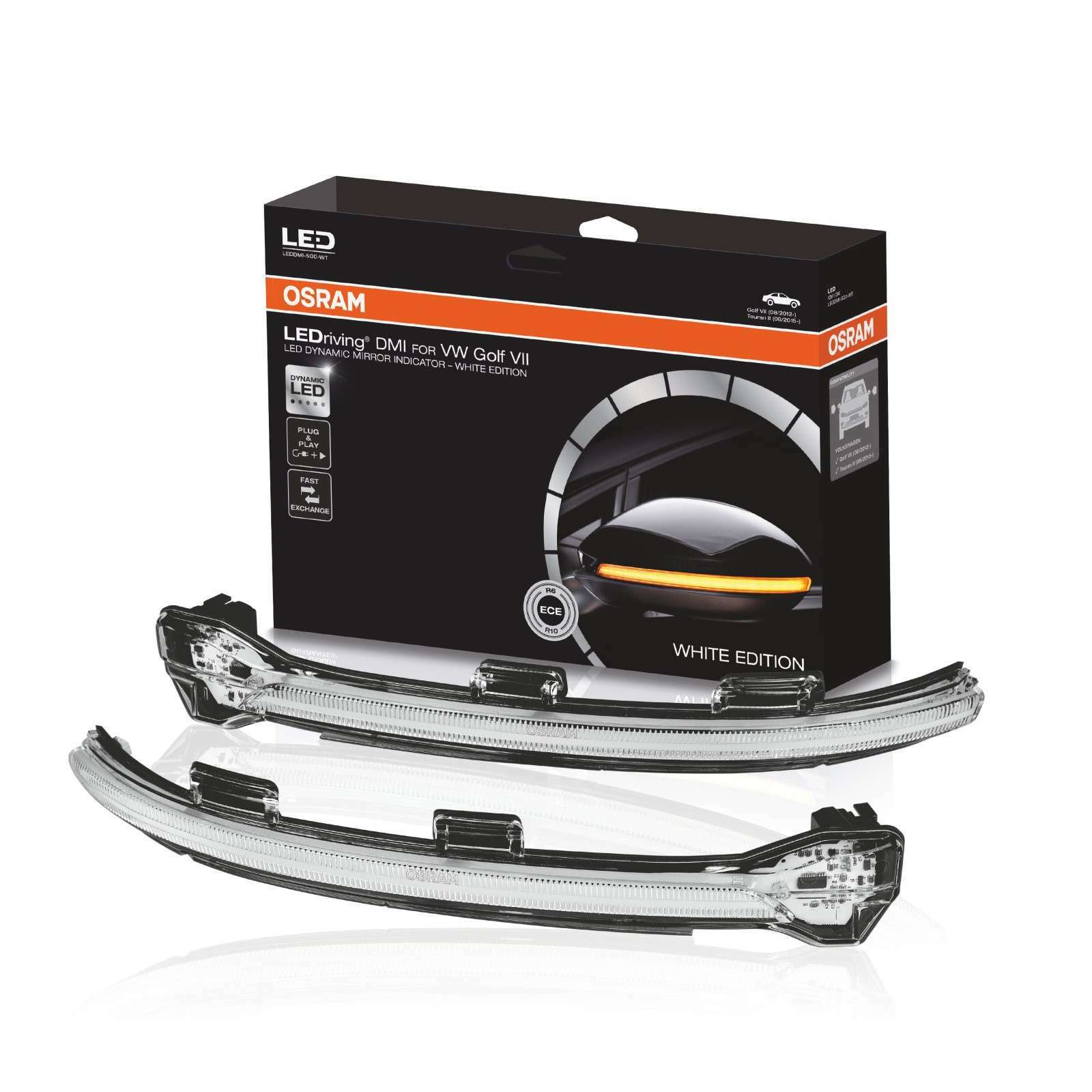 OSRAM LEDriving Indicators Dynamic VOLKSWAGEN Golf VII Mk7 2012 