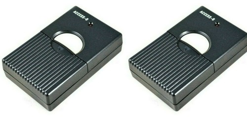 2 ACCESS-8 Pin Digit Garage Door Opener Remote Gate Clicker Multi Code and Clip - 第 1/5 張圖片