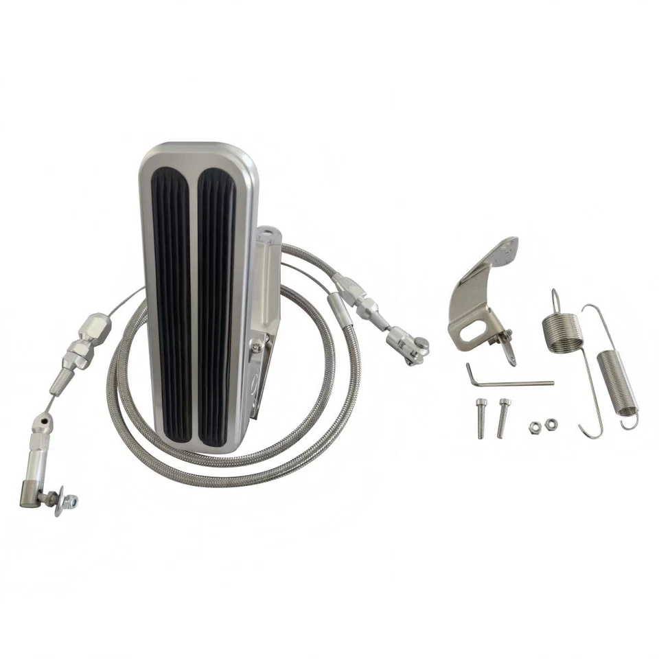 1940's 1950's Chevy Ford Pickup Truck Floor Mount Space Saver Gas Pedal Kit Foto 2 de 4