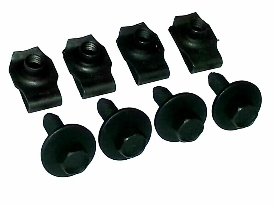 Trans Am GTO Camaro Chevelle Chevy Nova guardabarros inferior a capó herrajes pernos OC Foto 3 de 4