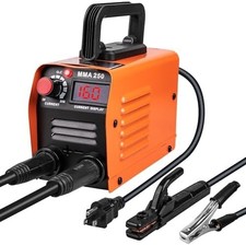 Soldadora Electrica Portatil Inversor 250A 110v Maquina De Soldar MMA ....