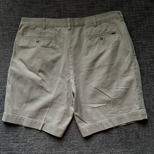 POLO RALPH LAUREN Shorts Mens Size 38 Light Khaki Tan Classic Fit 8.5” Pleated - Picture 8 of 11