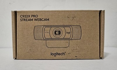 Logitech C922X Pro Stream Webcam - Full 1080P HD Camera (960-001176) Black - New