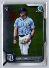 2022 Bowman Chrome #87 Josh Lowe ROOKIE