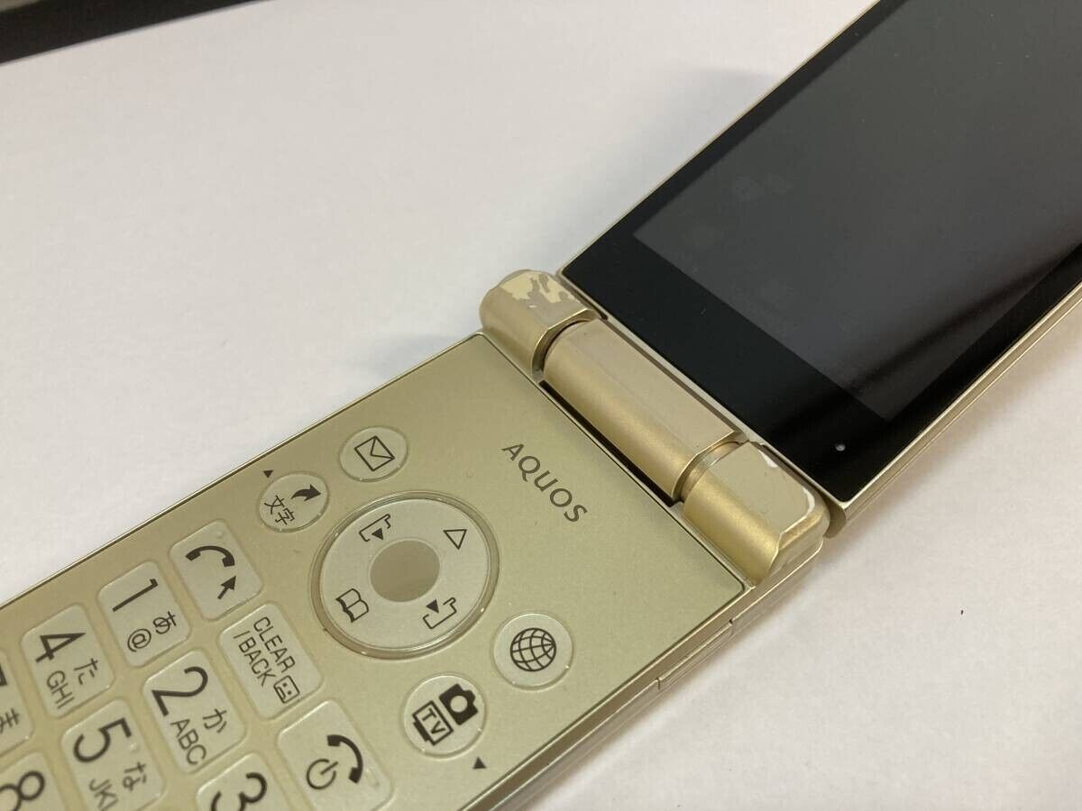 SIM Free Android Flip Phone SHARP AQUOS 601SH Softbank Flip Phone