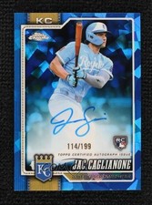 2026 Topps Chrome Sapphire Rookie 114/199 Jac Caglianone #RA-JC Auto RC