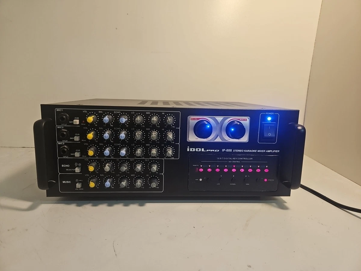 ITC TI-2406S Amplificateur de mixage 6 zones avec lecteur MP3 - Dali