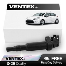 Ignition Coil Pack for Citroen C3 C4 DS3 DS4 DS5 1.4 1.6 VTi 2008 on VENTEX®