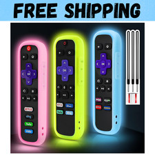 3 Pack Remote Cover for Roku, the Remote Case Compatible with Roku Voice Remote