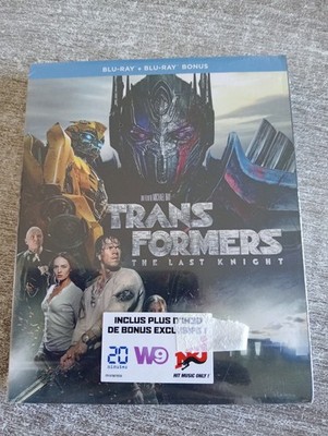 Transformers: The Last Knight 2 disc Blu-Ray (FR) ***NEW***