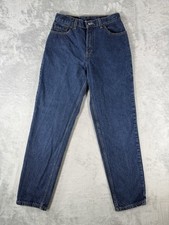 Levis 550 Jeans Womens 8 M MIS Blue Denim Relaxed Fit Tapered Leg Made In USA