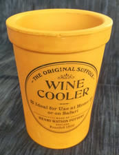 Henry Watson Terracotta Pottery The Original Suffolk Wine Cooler Made In England