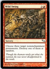 Wild Swing 108 U Shadowmoor Magic the Gathering MTG LP