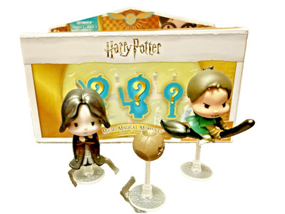 HARRY POTTER MICRO MAGICAL MOMENTS QUIDDITCH SERIES 2 SNAPE & MARCUS FLINT