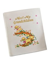 Vintage 70s Mom's Pride and Joy Small Little Lambs Photo Book - Family Photo Alb