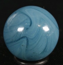 Vintage Marble - West Virginia Swirl Transparent Shooter .75" Alley