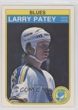 1982-83 O-Pee-Chee Larry Patey #308 0a4