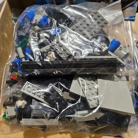 LEGO World City Harbor Set 7045 Hovercraft Hideout Boat 100% COMPLETE Gangster