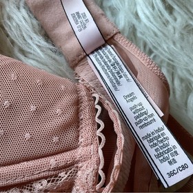 🆕 Victoria's Secret Dream Angels Push Up Without Padding Bra Canyon Rose