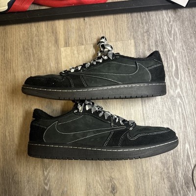 Size 10.5 - Jordan 1 Retro Low OG SP x Travis Scott Black Phantom