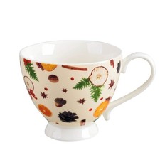 Porzellan Jumotasse 400ml Serie " Zimt und Sterne "  von Jameson  Tailor