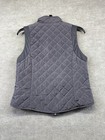Swoon Puffer Gray Vest Size Small — photo 3