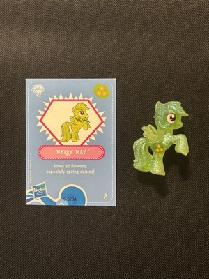 HASBRO MY LITTLE PONY 2012 BLIND BAG WAVE 4 MERRY MAY FIGURE & CARD