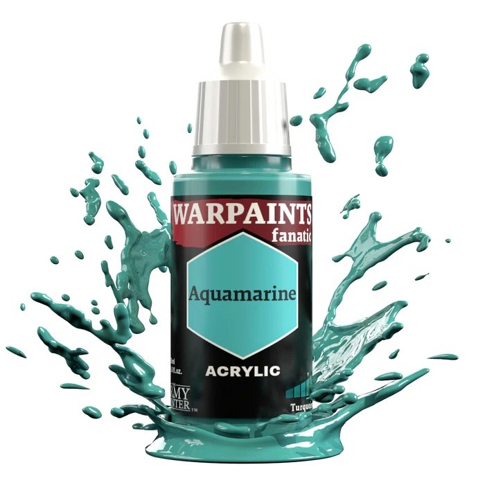 Aquamarine Paint - Warpaints Fanatic 18ml - The Army Painter - Image 8