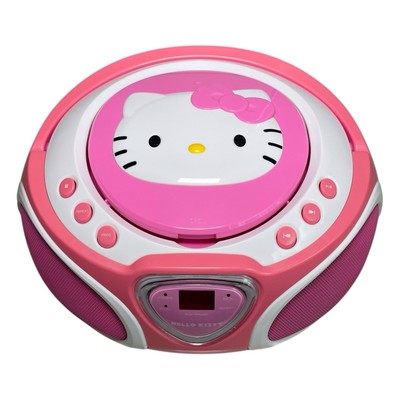 HELLO KITTY コンポ ピンク CD デッキ　プレイヤー HELLO KITTY コンポ ピンク CD デッキ プレイヤー