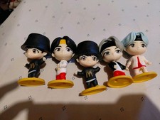 McDonald's Tiny Tan BTS Lot of 5 Collectible Figures Happy Meal Toys