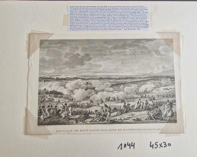WATERLOO - 1815 - NAPOLEON - WELLINGTON - BLUCHER - REF 1044
