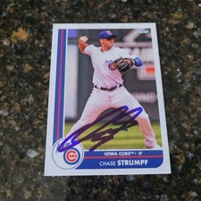 Chase Strumpf IP Auto Autographed Baseball Card (Iowa Cubs) 2025 Choice #21