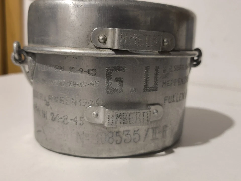 Gavetta Da Prigioniero Di Guerra Regio Esercito - Immagine 2 di 4