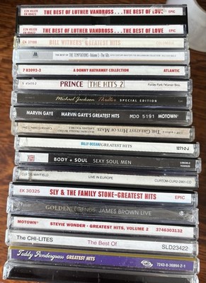 Lot 18 Soul/R&B  Sexy Soul Men  W  Teddy,  MJackson,  sly, CurtisM, Maze, Prince