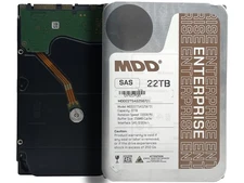 MDD 22TB 7200RPM SAS 6Gb/s 256MB 7200RPM 3.5inch Internal Enterprise Hard Drive