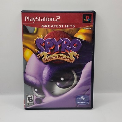 Spyro Enter the Dragonfly (Greatest Hits, PlayStation 2 PS2) Complete w/ Manual