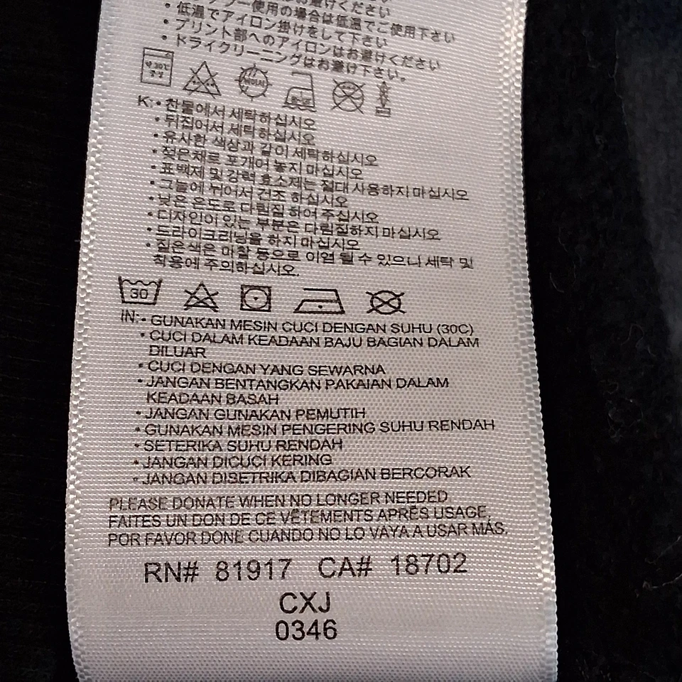 Sudadera con Capucha Hurley Niños Talla Grande 7 Pullover Sudadera con Capucha Color Arco Iris Logo Foto 4 de 4