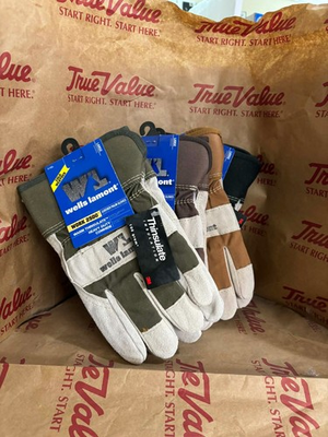 #ad #ad Wells Lamont Large Mens Leather Palm Glove Work 2500 #5130L $10.99