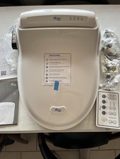 Bio Bidet BB1000 Electric Bidet Toilet Seat, Warm Water with Air Dryer, Heated