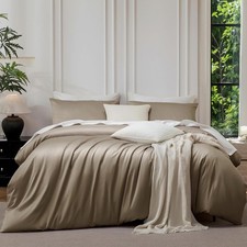 Duvet Cover Set, 100 Extra Long Staple Cotton 600 Thread Count Sateen Smooth