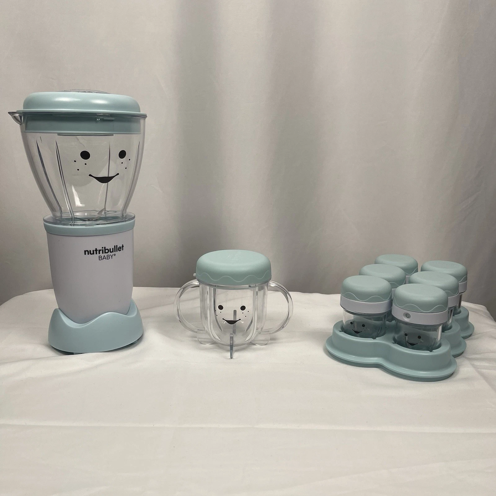 NutriBullet Baby Food Maker Complete Set Blender Cups Storage Jars Freezer Tray
Opens in a new windo