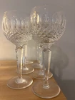 Waterford crystal glasses set vintage with etched watermark, set of 2