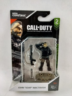 Mega Construx Call of Duty Series 2 John ''Soap'' Mactavish Figure 2017 22 pcs