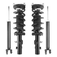 Front Complete Strut Assemblies & Rear Shocks for 2009-2013 Infiniti G37 AWD
