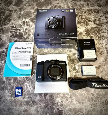 Canon PowerShot G15 3-9.9x Digital Cameras for sale | eBay