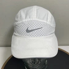 Nike Hat Cap Mens 5 Panel Tailwind Strap Back Dri-FIT Running  Breathable